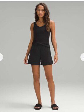 Lululemon Stretch Woven Relaxed Fit HR Short 4” Black